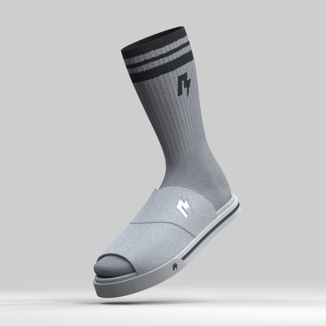 RAD Mens Crew Socks Grey