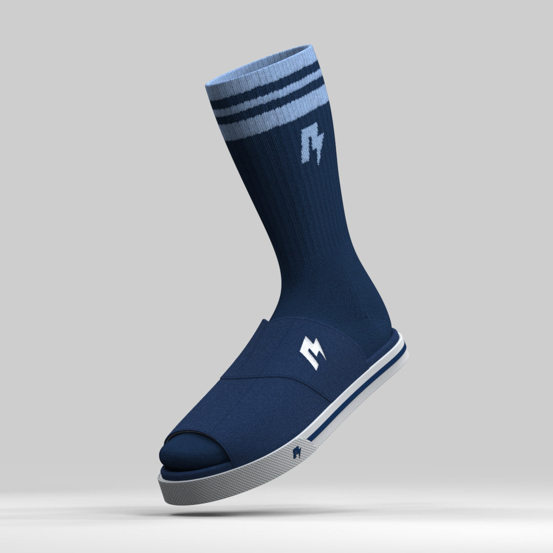 RAD Mens Crew Socks Navy