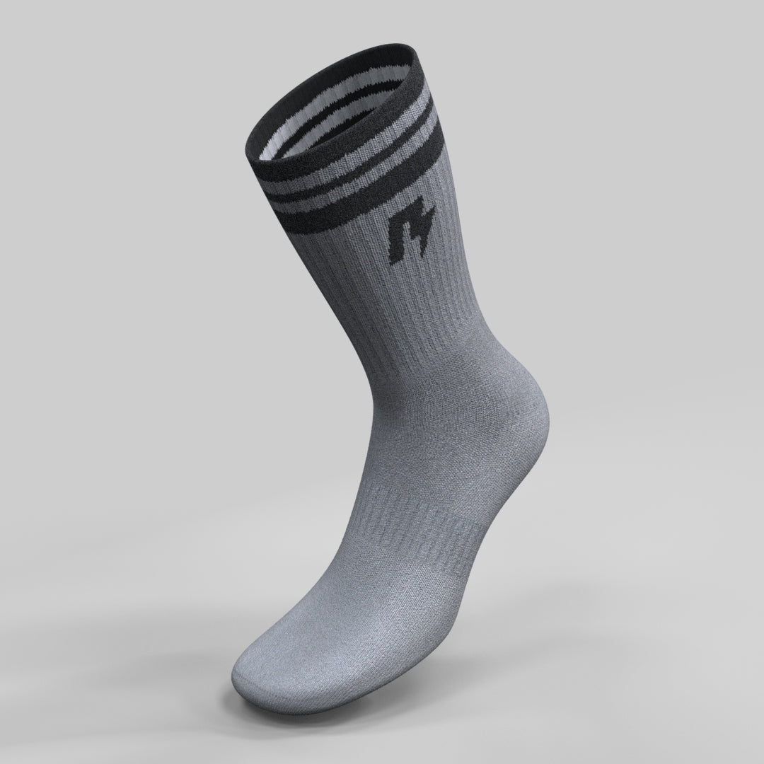 RAD Mens Crew Socks Grey