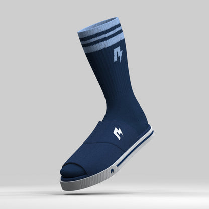 RAD Mens Crew Socks Navy
