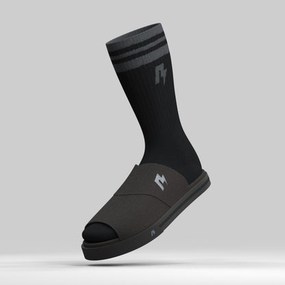 RAD Mens Crew Socks Black