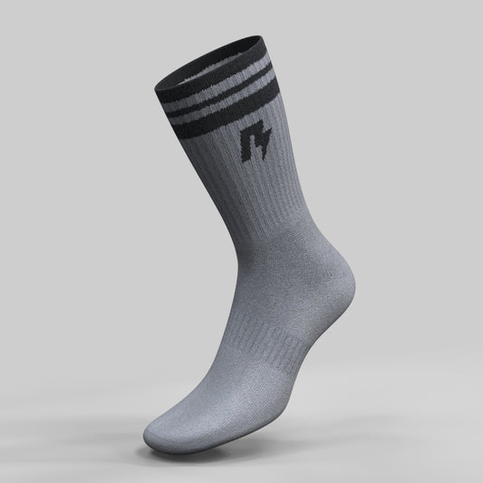 RAD Mens Crew Socks Grey