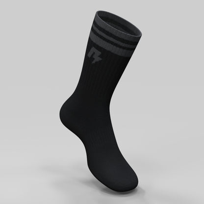 RAD Mens Crew Socks Black