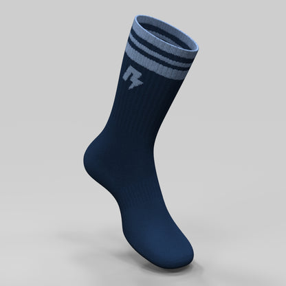 RAD Mens Crew Socks Navy