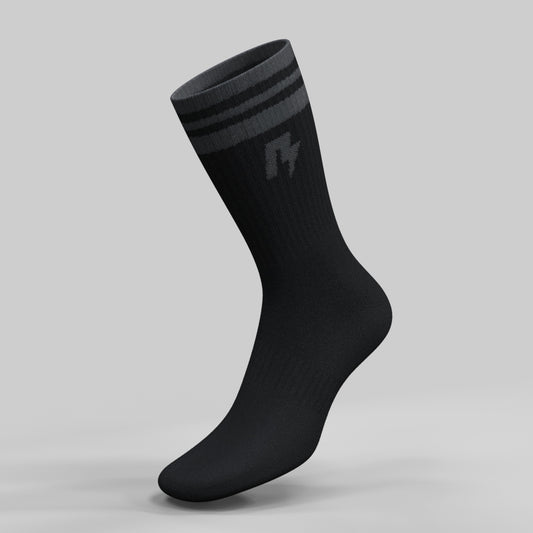 RAD Mens Crew Socks Black