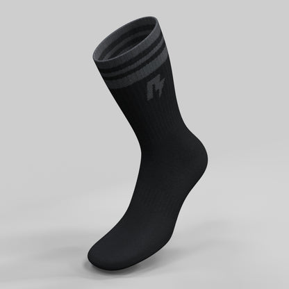 RAD Mens Crew Socks Black